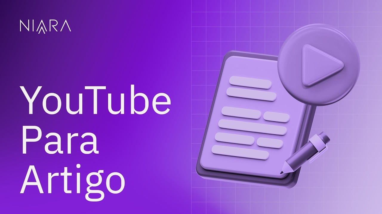 Como converter vídeos em artigos de blog em segundos | Niara