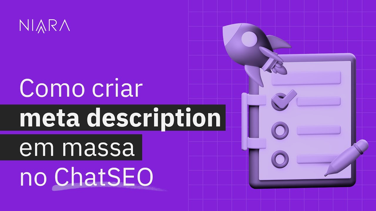 Como criar Meta Description com o ChatSEO da Niara