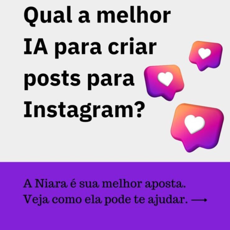 Sua melhor IA para criar posts para Instagram