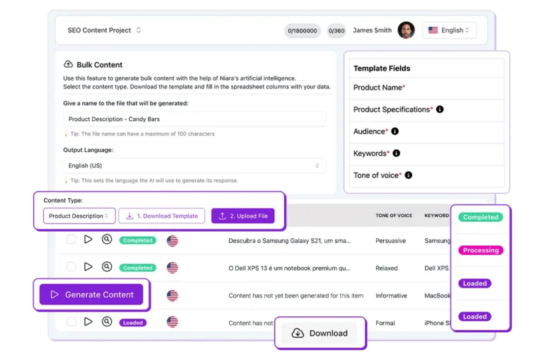 Niara's Bulk Content Creator