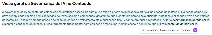 Prompt personalizado no Fluxo de Conteúdo da Niara.