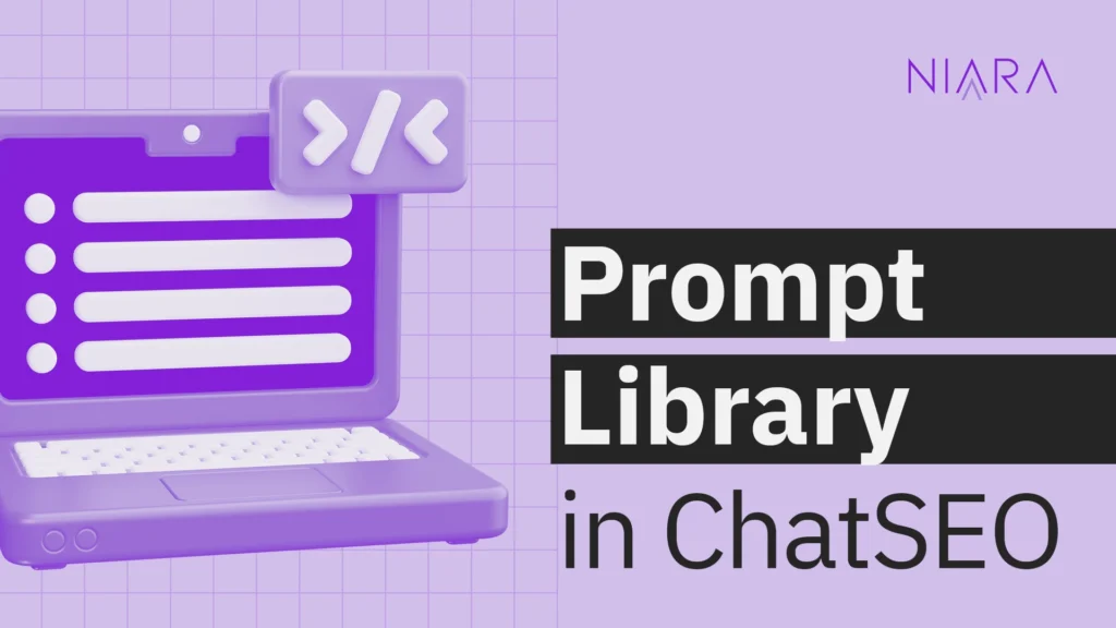 Prompt Library in ChatSEO
