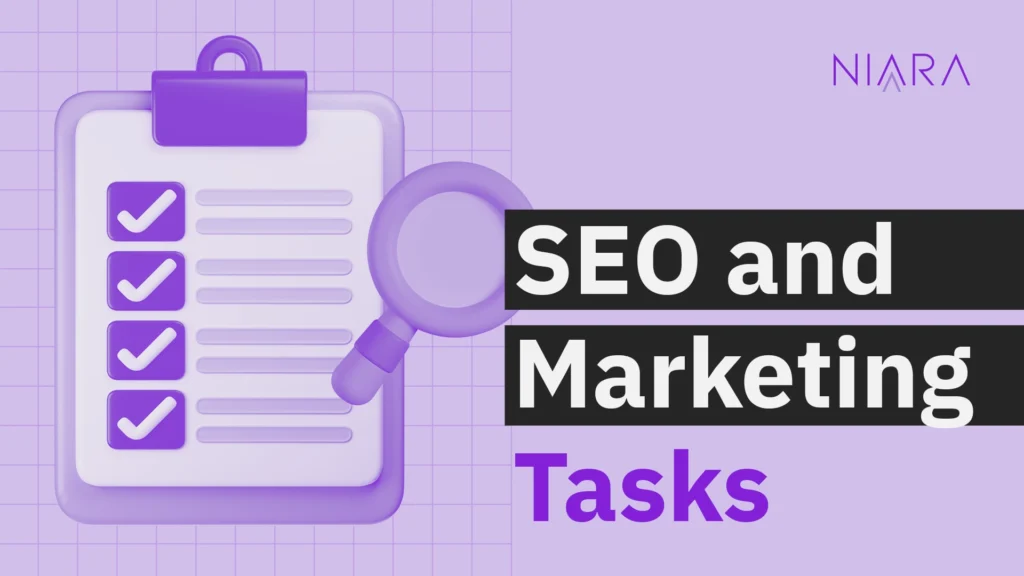 SEO and Marketing tasks
