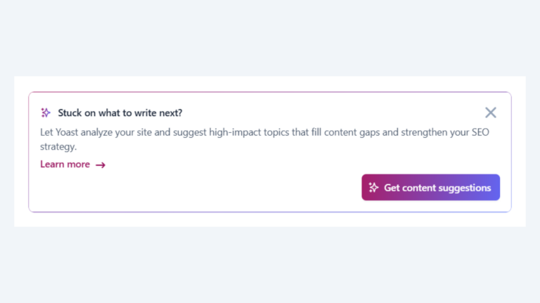 Yoast AI Content Planner