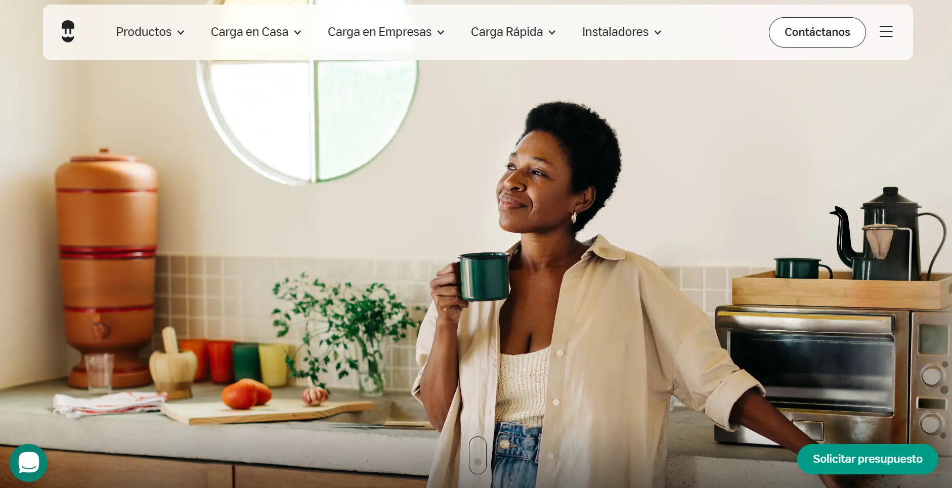 Landing page analizada por Niara