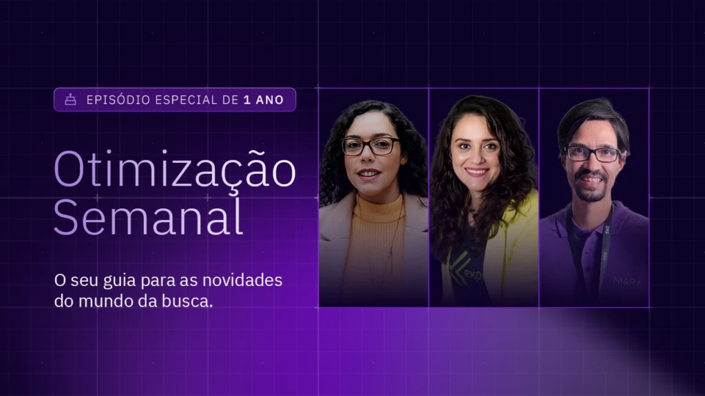 1 ano de otimização semanal